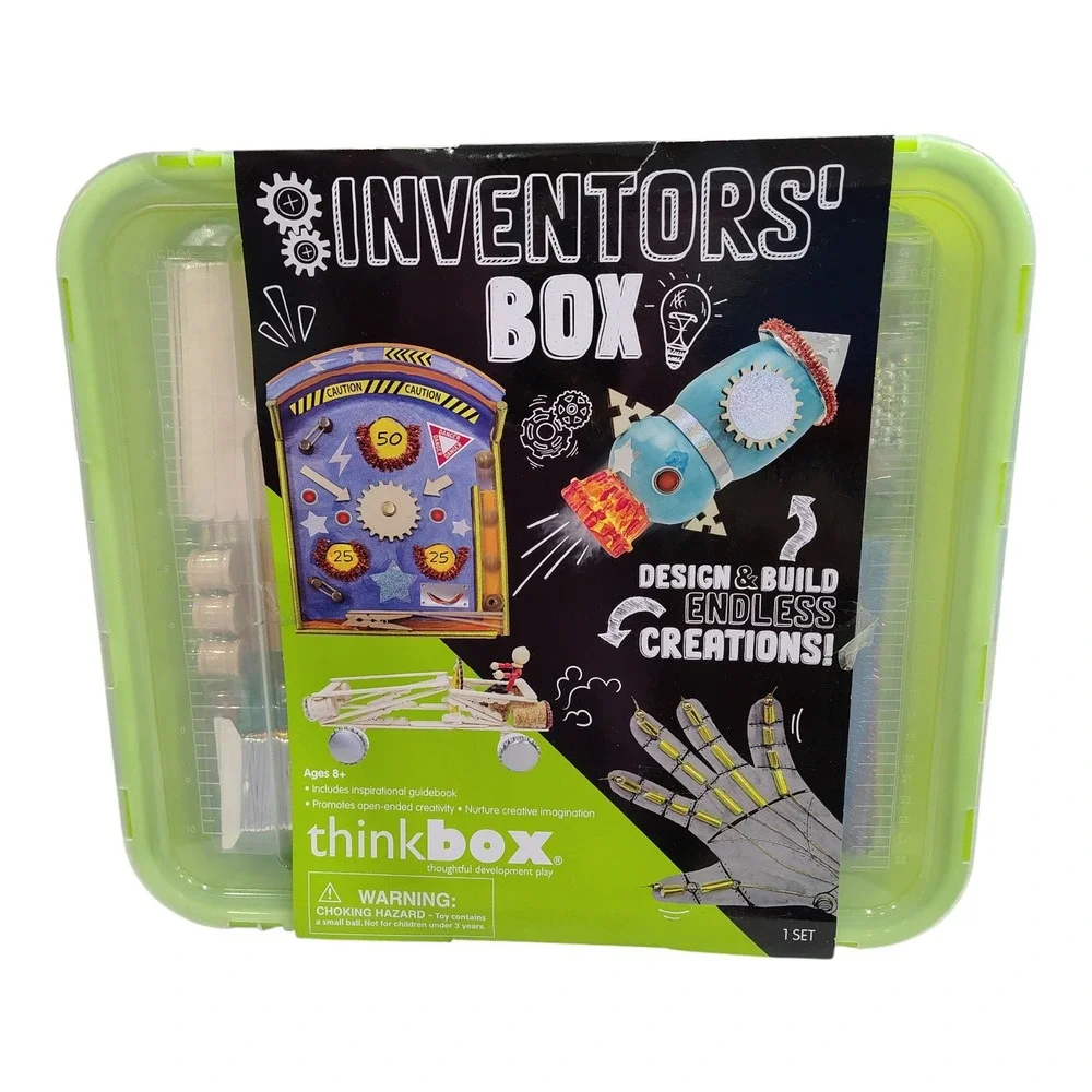 ThinkBox Inventors Box Creative STEM Building Kit Ages 8 Plus NEW